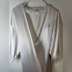 Victoria Secret White Bridal Robe